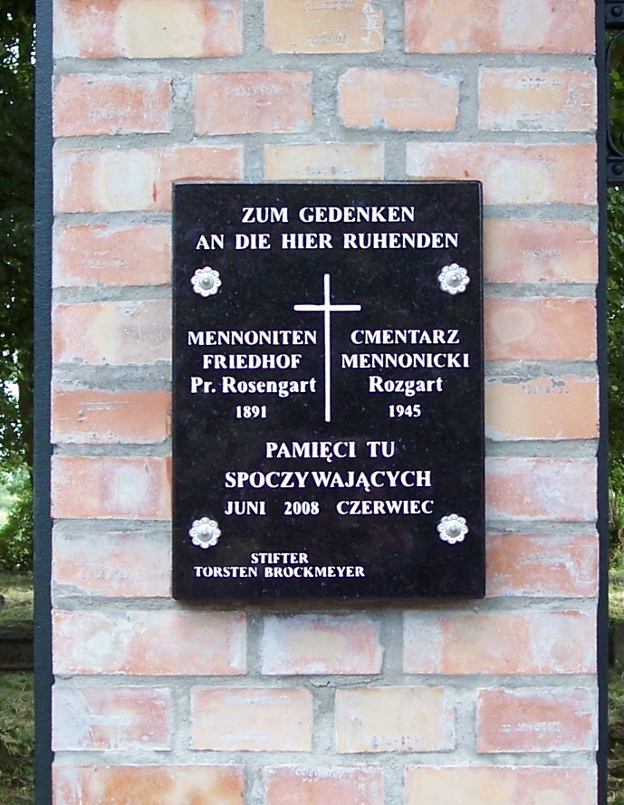 Gedenkplatte