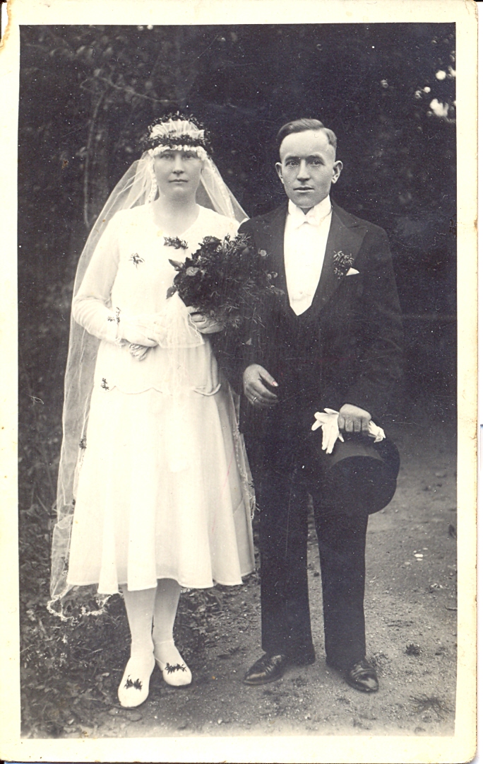 Hochzeit von Elisabeth Lau und Johann Jakob Lau am 10. Oktober 1931