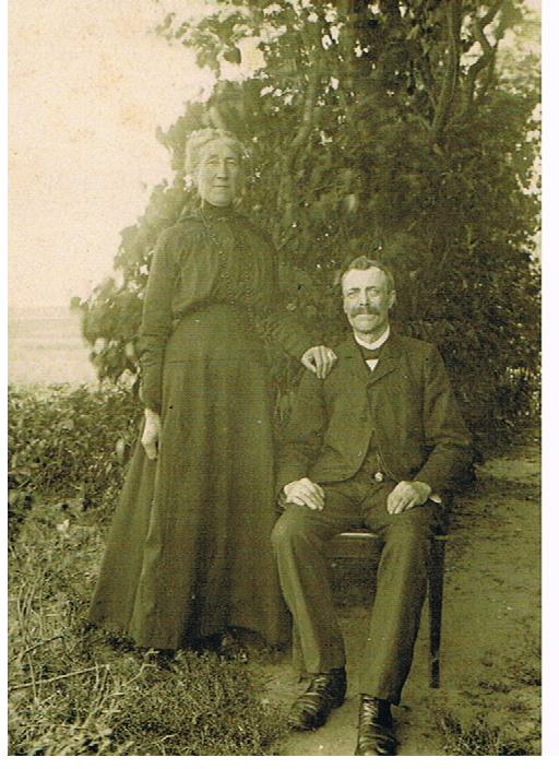 Friedrich Wilhelm Perschon mit seiner Frau Maria (Marie), geborene Janzen