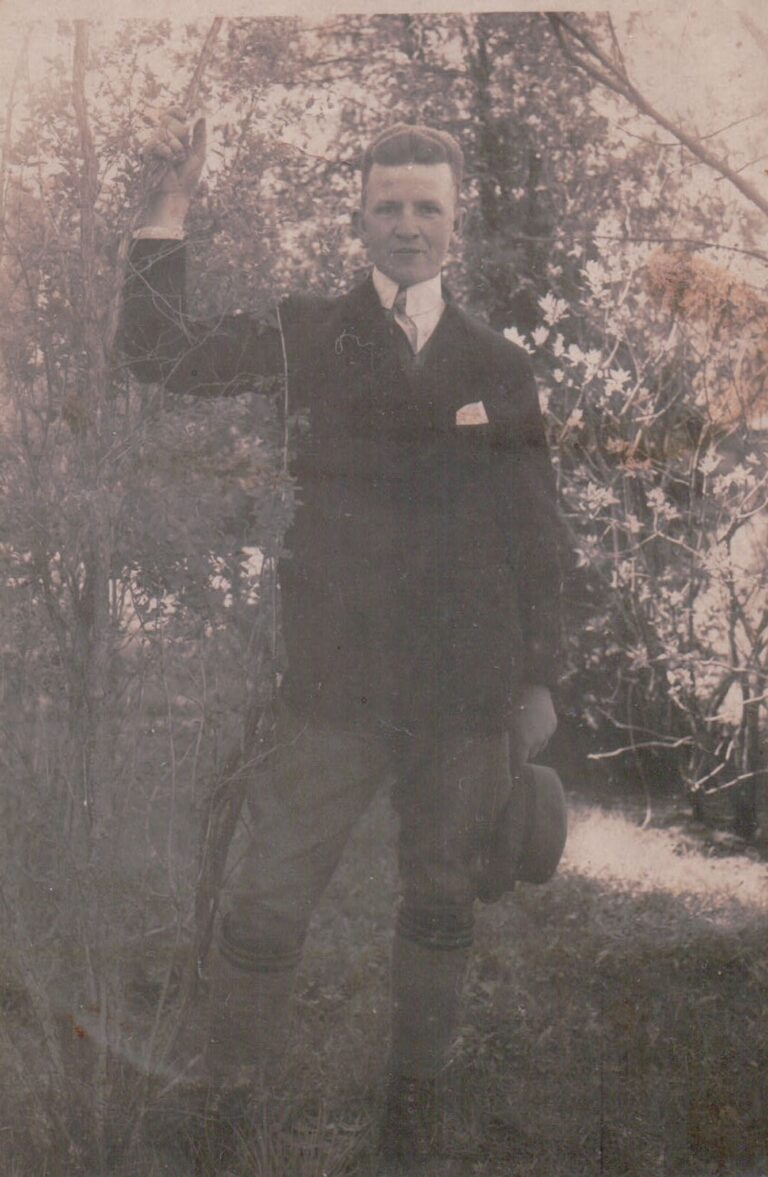 Walter Wilhelm Perschon, der die Mühle in Thörichthof übernahm