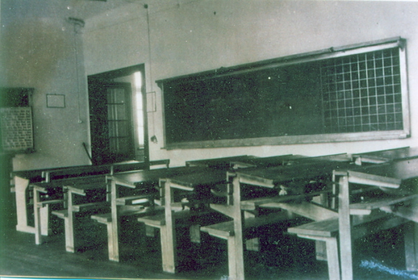Blick in das Klassenzimmer