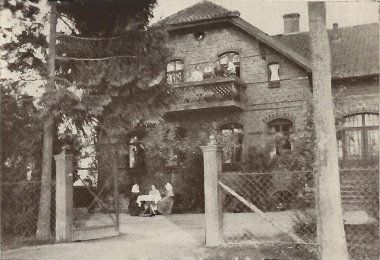 Das Tannenhaus in Pr. Rosengart