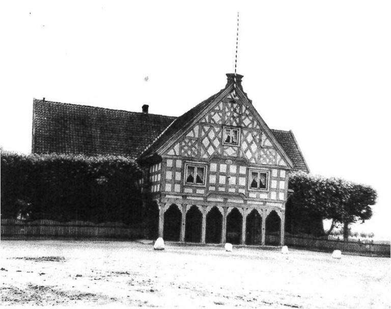 Weitere Ansicht des Vorlaubenhauses der Familie Friesen in Thörichthof