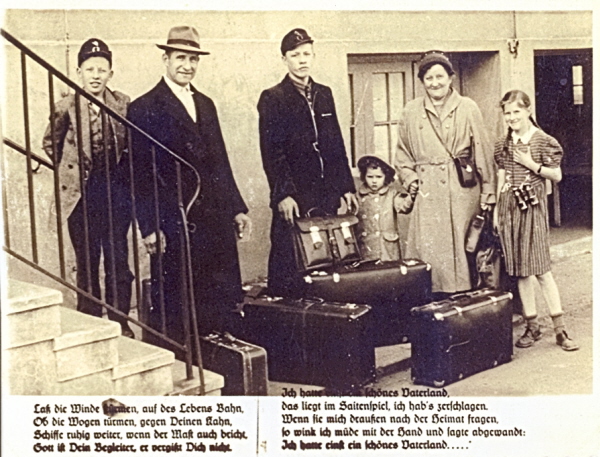 Familie Harder am 30. April 1953